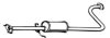 WALKER 06541 Middle Silencer